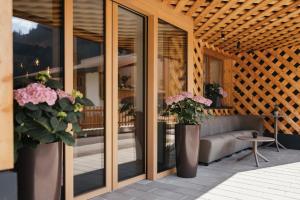 Istumisnurk majutusasutuses Hotel Pradat