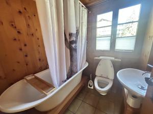 Koupelna v ubytování Cozy Room in Cozy Shared Flat - Prime Zermatt Location