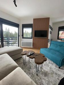 Posezení v ubytování Villa Jezero 3