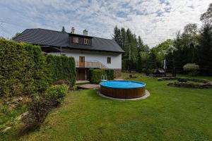 Zahrada ubytování Chalupa Pusté Žibřidovice