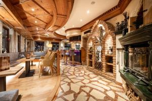 Istumisnurk majutusasutuses Hotel Alpenrose