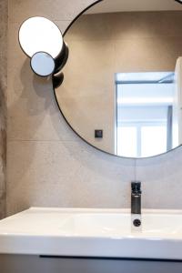 A bathroom at Das Landhaus