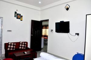 Μια τηλεόραση ή/και κέντρο ψυχαγωγίας στο Diya Homestay