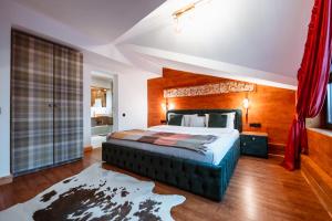 Postel nebo postele na pokoji v ubytování Chalet Belle Vue