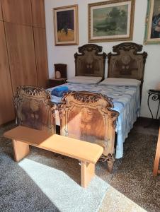 Posteľ alebo postele v izbe v ubytovaní Camera ADHARA