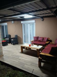 Area soggiorno di HOLIDDAY HOUSE THE LUx