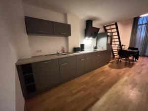 Kuchyň nebo kuchyňský kout v ubytování Loft19