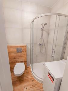 Bilik mandi di D3 Apartamenty