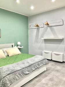 Letto o letti in una camera di Siculahome23
