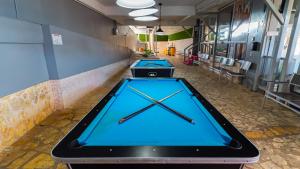 Biliár nebo kulečník v ubytování Hotel Vista Verde