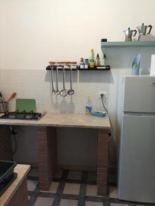Kuchyň nebo kuchyňský kout v ubytování Casa Fronte Mare