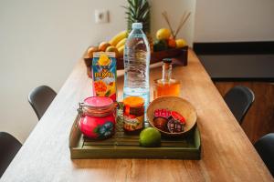 Comida en el departamento o alrededores