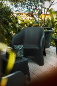 Un lugar para sentarse en Bas de villa le rêve éveillé