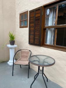 Uma varanda ou terraço em Pousada Kembali Maresias