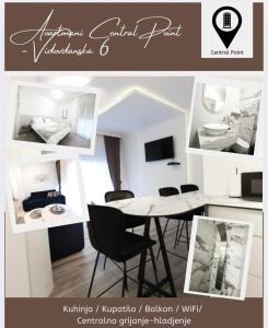 Μια τηλεόραση ή/και κέντρο ψυχαγωγίας στο Central Point Apartmani, Banja Luka