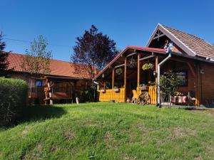 Bygningen som feriehuset ligger i