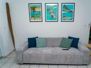 Area soggiorno di Blue evasion