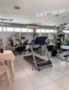 Fitness centrum a/nebo fitness zařízení v ubytování Flat Vintage