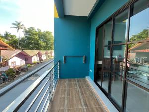 Balkón nebo terasa v ubytování J & Ariya Hotel Near Samui Airport and Koh Phangan Pier