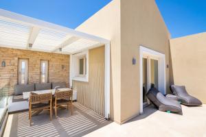 Posezení v ubytování Thalassa Suites