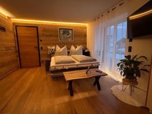 Postel nebo postele na pokoji v ubytování Frana Appartements