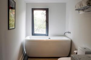 Koupelna v ubytování Hotel Luciano K