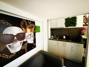 Kuchyňa alebo kuchynka v ubytovaní Studio 51