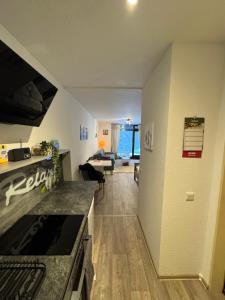 Dapur atau dapur kecil di Apartment Maja unmittelbar an der Skipiste