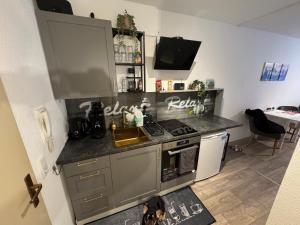 Dapur atau dapur kecil di Apartment Maja unmittelbar an der Skipiste +17 gambar