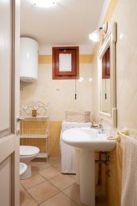 Koupelna v ubytování Maestrale Aris - Klodge