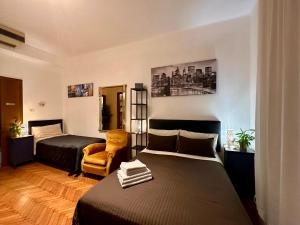 Postel nebo postele na pokoji v ubytování B&B CasaMia
