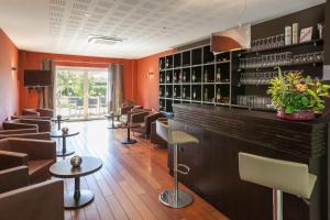 Posezení v ubytování Hotel Alienor