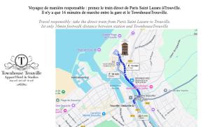 Сертификат, награда, вывеска или другой документ, выставленный в TOWNHOUSE TROUVILLE - Appart'Hotel & Studios