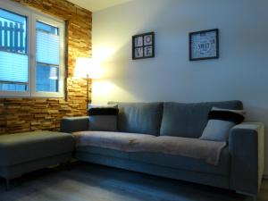 Posezení v ubytování Ferienwohnung Morgengruss
