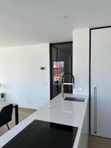 Köök või kööginurk majutusasutuses Sailors'Park - Appartement 'Villa ORION' - Nieuwpoort