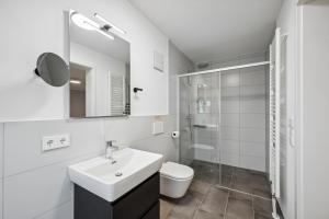 Vannituba majutusasutuses Limehome Karlsruhe Sophienstr
