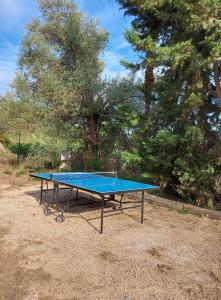 Stolný tenis v ubytovaní Mas Chamarel à Sanary-sur-Mer au milieu des vignes et oliviers alebo v jeho okolí