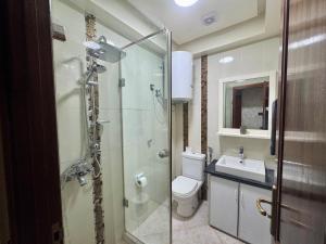 Koupelna v ubytování Casablanca Central Suites - Casa Port + 10 fotografií