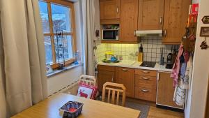 Kuchyňa alebo kuchynka v ubytovaní Landhaus Feldingweg