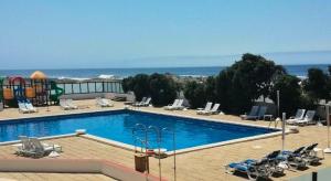 A piscina localizada em Hotel Santo Andre ou nos arredores