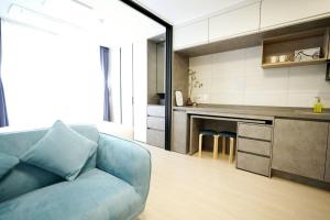 Kuchyň nebo kuchyňský kout v ubytování Wellstay hotel Incheon