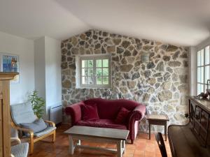 Posedenie v ubytovaní Mas Chamarel à Sanary-sur-Mer au milieu des vignes et oliviers