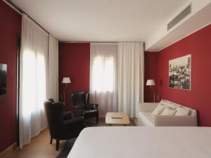 Posteľ alebo postele v izbe v ubytovaní Casa Camper Barcelona