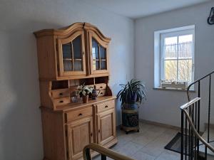 Kuchyň nebo kuchyňský kout v ubytování Ferienwohnung Koller "die Kleine"