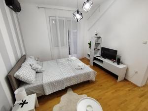 Postel nebo postele na pokoji v ubytování Apartman Nataly 2