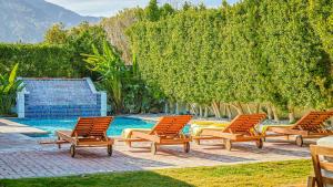 Πισίνα στο ή κοντά στο Palm Springs Villa for 12, Pool, Casita, Game Room