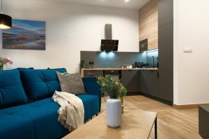 Χώρος καθιστικού στο Laguna Beskidów Resort - Apartament A1