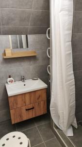 Kúpeľňa v ubytovaní Apartmány Růže