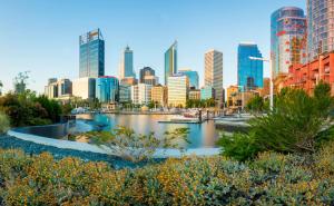 Nespecifikovaný výhled na destinaci Perth nebo výhled na město při pohledu z hotelu