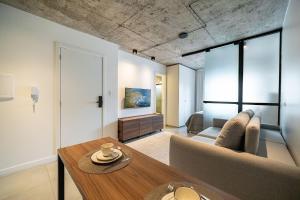 Et opholdsområde på Studio a 500m da Praia by Achei Camboriú